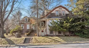 It looks like a quaint family home but this pad needs a lot of work