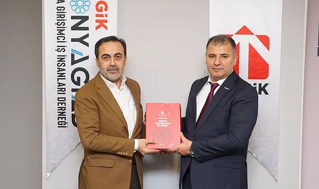 Konya Ticaret Odası'ndan TÜGİKKONYAGİAD'a 'Hayırlı Olsun' ziyareti