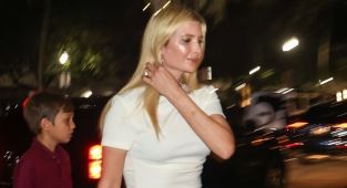 Leggy Ivanka Trump wears minidress and her favorite kitten heels