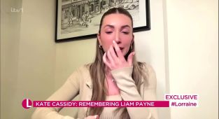 Liam Payne's girlfriend Kate Cassidy tearful in first TV interview