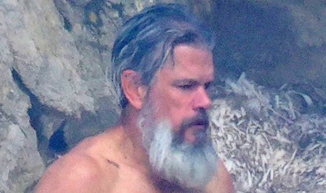 Matt Damon shows off ripped body at 54 on Christopher Nolan movie set
