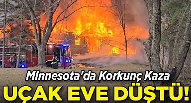 Minnesota'da Korkunç Kaza: Uçak Eve Çarptı!