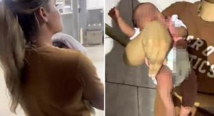 Moment police rescue newborn sold by mom to pay for COOKING COURSE