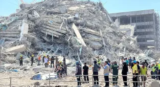 Myanmar earthquake live: Dozens trapped in collapsed buildings
