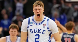 NBA-bound Cooper Flagg leads Duke to March Madness win