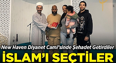 New Haven Diyanet Cami'sinde Şehadet Getirdiler: İslam'ı Seçtiler!
