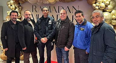 NYPD'den Brooklyn'de iftar yemeği