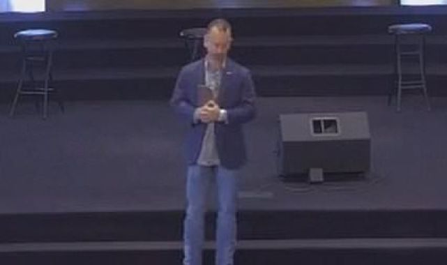 Pastor unleashes diatribe at woman running for school superintendent