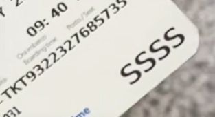 People realise meaning behind secret 'SSSS' code on boarding pass