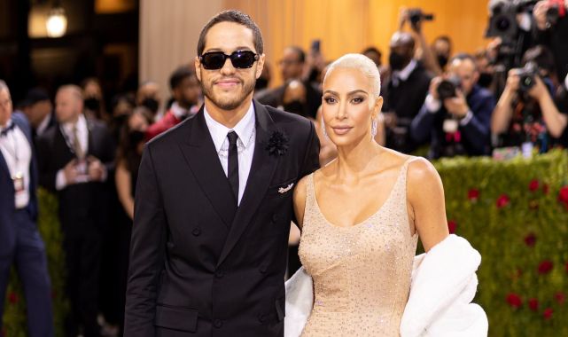 Pete Davidson squirms as he is confronted over Kim Kardashian romance