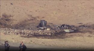 Pilots heard arguing just before mid-air crash that left two dead