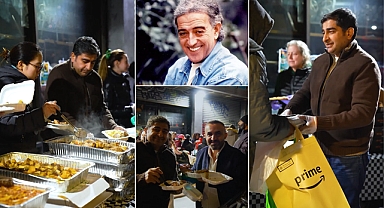 Sezgin Baran Korkmaz, Edip Akbayram'ın anısına ABD'de yemek dağıttı