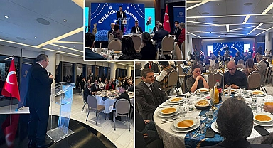 Türk Amerikan toplumu Türkevi'ndeki iftar yemeğinde bir araya geldi