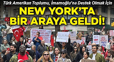 Türk Amerikan Toplumu, İmamoğlu'na Destek Olmak İçin New York'ta Bir Araya Geldi!