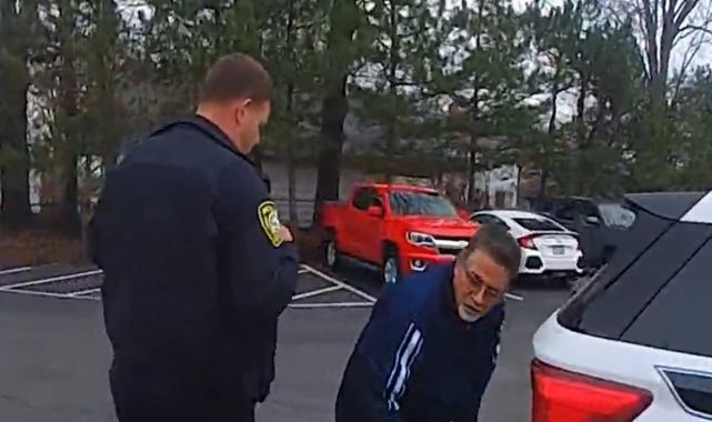 Watch cop's jaw-dropping dig to 'pedophile' Catholic Church director