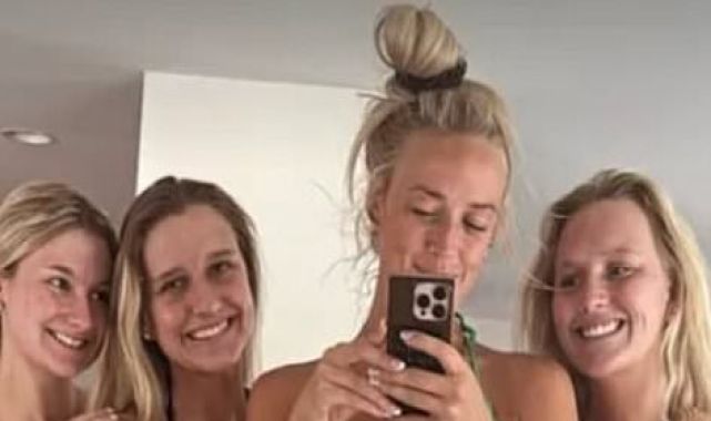 WNBA superstar Sophie Cunningham turns heads with viral bikini pic