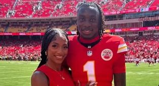 Xavier Worthy hits back at ex-fiancée after abuse accusations
