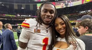 Xavier Worthy is a serial abuser, claims Chiefs star's fiancee