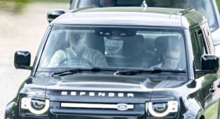 Andrew is seen for the first time since Virginia Guiffre's suicide