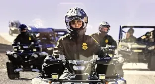 'ICE Barbie' Kristi Noem fills walls of DHS with her action shots