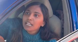 Bank worker Karen's disgraceful racist rant caught on camera