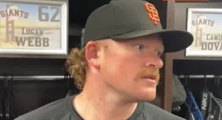 Baseball star left speechless as disgusting act interrupts interview