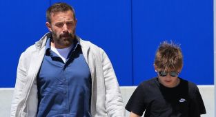 Ben Affleck smokes while out with son amid brewing drama with J.Lo