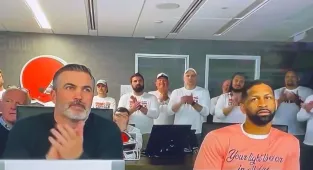Browns' front office bizarre reaction to drafting Shedeur Sanders