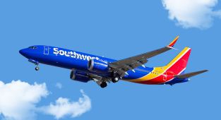 Chaos as female Southwest Airlines passenger strips naked