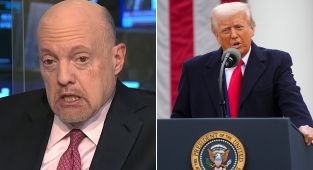 CNBC's Jim Cramer drops C-bomb on-air and stuns with anti-tariff rant