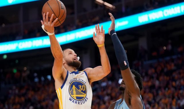 Curry, Butler carry Warriors to play-in win over Grizzlies
