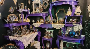 Decorated room contains an appalling secret. Can you guess what it is?