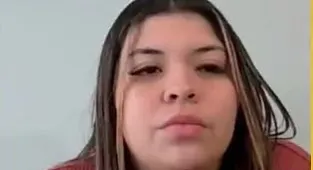 El Salvador migrant's wife freezes when confronted about his past