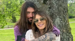 Elizabeth Hurley shares new loved-up snaps with Billy Ray Cyrus