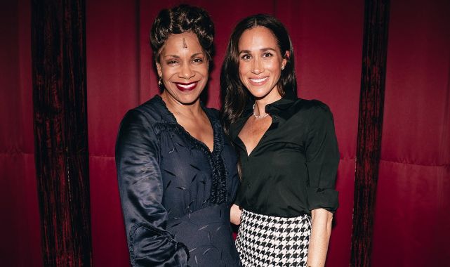 Emotional Meghan Markle steps out for first time after product launch