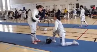 Fencer who refused to face trans rival to testify before Congress