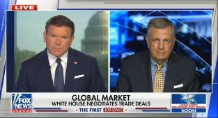 Fox News star stunned on air after new Trump approval poll unveiled