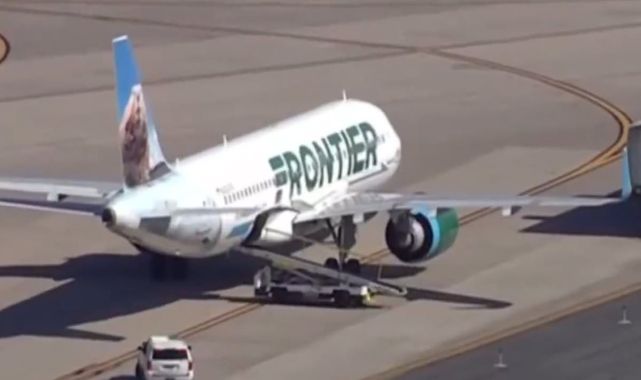 Frontier flight forced to make emergency landing over beeping sound