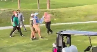Golfer left with broken jaw after vicious brawl on Canadian course