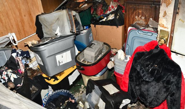 Grim photos show inside home where man was 'held captive for 20 years'