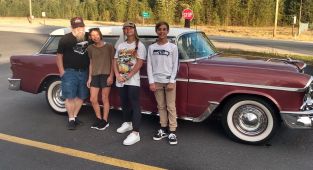 Horror after man, 70, drove dangerously in his 1955 Chevy