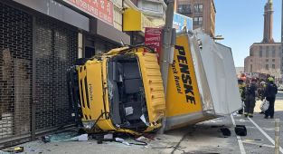 Horror as truck mows down multiple pedestrians in downtown Boston
