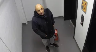 Hulking bald dad who killed wife and kids claims to be trans