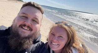 I fell into quicksand... but found the love of my life