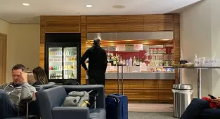 Inside the worst airport lounge in the US: 'Dark, dingy pit'