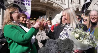 J K Rowling celebrates after court rules trans women NOT legally women