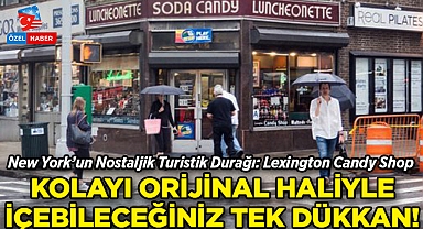Kolayı Orijinal Haliyle İçebileceğiniz Tek Mekan: New York'un Nostaljik Turistik Durağı Lexington Candy Shop