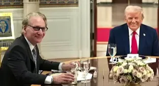 Larry David smearing Bill Maher for meeting Trump isn't funny