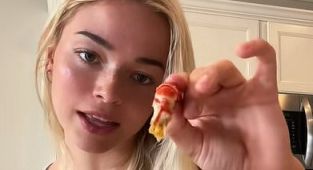 Livvy Dunne's viral crawfish sucking tutorial has the internet talking