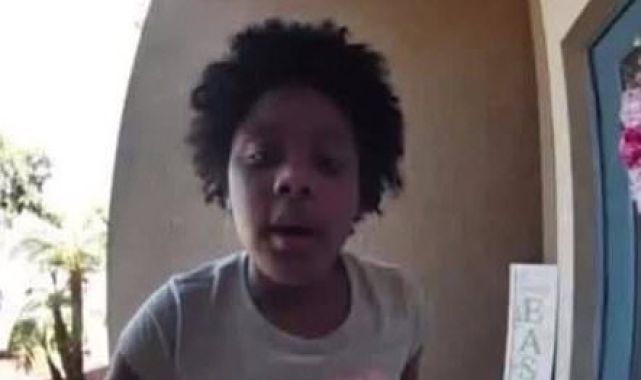 Man's bloodcurdling threat after he saw black girl appear on doorstep